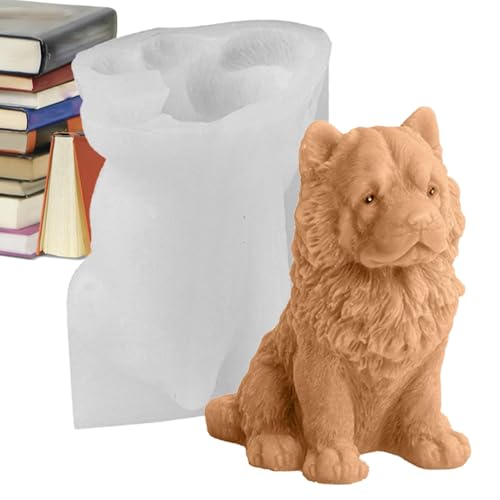 Kerzenformen aus Silikon | Niedliche Kerzenformen aus Silikon für Hunde Chow Chow Chow zur Herstellung von Kerzen, Kuchendekorationswerkzeuge aus zur Herstellung von Kerzen, Kerzenformen aus Silikon | Niedliche Kerzenformen aus Silikon für Hunde Chow Chow Chow zur Herstellung von Kerzen, Kuchendekorationswerkzeuge aus zur Herstellung von Kerzen, von ycezw