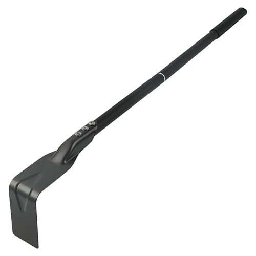 Kohle-Feuerwerkzeug, lange Reichweite, robuste Klinge | BBQ Ash Scraper zum Kochen von Wasserkochergittern, Pflege des Pizzeriaofens im Hinterhof, Verwaltung von von ycezw