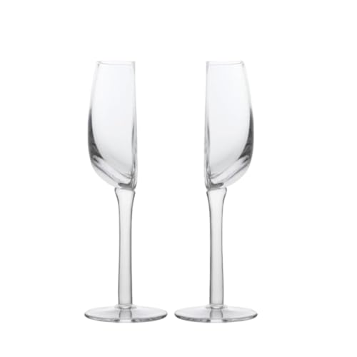 Langstieliges Weinglas, Rotweingläser Für Rotwein - 2 Halbe Langstielige Rotweingläser - Halblanges Halblanges Weinglas, Kreatives Weinglas Für Zuhause, B von ycezw
