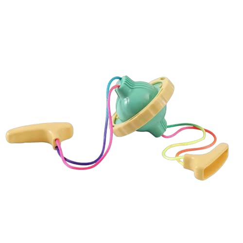 Manueller Eierspinner-Shaker | Hand-Pull-Eigelb-Mixer-Gerät | Kompaktes No-Trennwerkzeug mit leicht zu greifenden Saiten | Ideales Küchengerät für Hobbyköche, schnelles Frühstück von ycezw