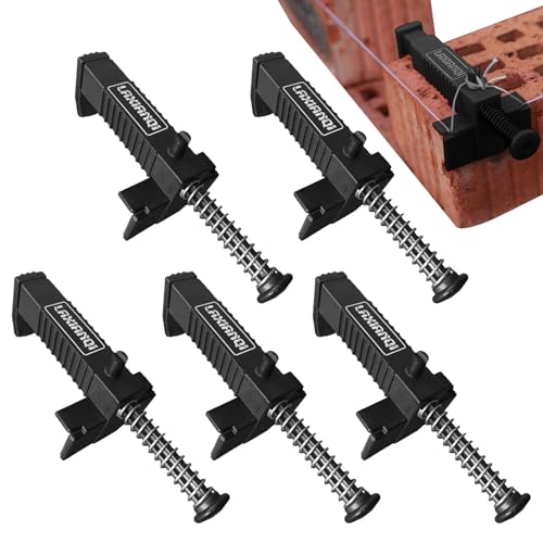 Mauerwerkzeug - Brick Liner Puller, Nivellierung Messung | Werkzeuge zum Verlegen von Ziegeln, Messwerkzeuge zum Nivellieren von Ziegeln, Wandaufhänger, Ziegelmontageschellen für Flachspanner von ycezw
