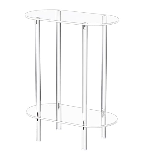 Nachtwort Acryl transparent - Kompakter Nachttisch, minimalistisches Eckregal | wasserdichter Rahmen aus Durabll, leicht zu reinigende Oberfläche, Akzenttisch aus Pe Nachtwort Acryl transparent - Kompakter Nachttisch, minimalistisches Eckregal | wasserdichter Rahmen aus Durabll, leicht zu reinigende Oberfläche, Akzenttisch aus Pe von ycezw