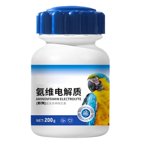 Nahrungsergänzungsmittel für Vögel - natürliche Verdauung, Energie Wachstum | Nährpulver für Papageien, innere Gesundheit, tägliche Unterstützung für Haustiere, Wohlbefinden und Körpergleichgewicht Nahrungsergänzungsmittel für Vögel - natürliche Verdauung, Energie Wachstum | Nährpulver für Papageien, innere Gesundheit, tägliche Unterstützung für Haustiere, Wohlbefinden und Körpergleichgewicht von ycezw