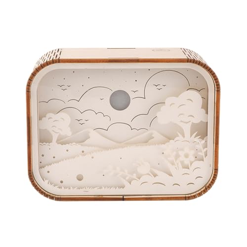 Papercut Light Box, Papercut Nachtlicht, Ambiente Tischleuchte | Dekorative Nachttischlampe für Kinderzimmer, Einzigartige Schattenpapierbox, USB-Aufladung, Für Schlafzimmer Papercut Light Box, Papercut Nachtlicht, Ambiente Tischleuchte | Dekorative Nachttischlampe für Kinderzimmer, Einzigartige Schattenpapierbox, USB-Aufladung, Für Schlafzimmer von ycezw