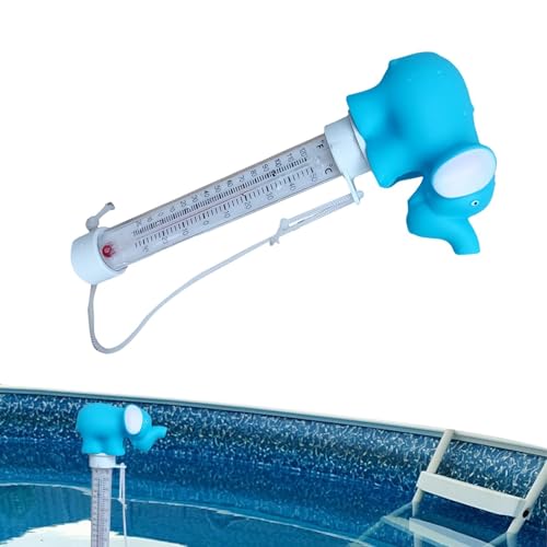Poolboje Temperatursensor - Cartoon-Bojen-Thermoskop | Cartoon-Tiere Meerestiere Thermalpool für Kinder, Temperatursensor von ycezw
