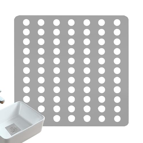 Quadratische Metall Bodenabflussabdeckung Spüle Abflussfilter Werkzeuge Duschsieb Netzabflussschutz Quadratische Löcher Kanalisation Haarfilter Badezimmerabfluss Haarfänger Küchenspülen Haarfänger von ycezw