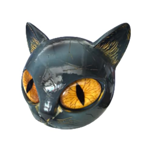 Schwarze Kätzchen Statue | Harz Kristall Katze Figur mit detaillierten Tierdekoration | Niedliche dekorative Figur für Bücherregal Schreibtisch Schlafzimmer Wohnzimmer Schrank Regal Bett Eingang Schwarze Kätzchen Statue | Harz Kristall Katze Figur mit detaillierten Tierdekoration | Niedliche dekorative Figur für Bücherregal Schreibtisch Schlafzimmer Wohnzimmer Schrank Regal Bett Eingang von ycezw