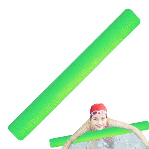 Schwimmende Poolnudeln - Schaumstoffrohr, Leuchtstab | 59 Zoll dicker schwimmender Stab mit vibrierender Oberfläche und flexibler Form, ideal zur Unterstützung der Balance beim Schwimmen bzw von ycezw