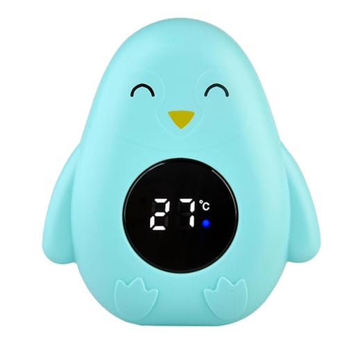 Schwimmendes Wasserthermometer - LED-Scanner, Kindermonitor | Cartoon Animal Reader mit abgerundetem Rand und Sicherheitssensor entwickelt, um den Hitzeschub oder Rischen Bereiche zu warnen von ycezw
