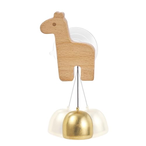 Shopkeepers Türklingel – Türklingel aus Holz, Saugnapf, rustikale Hänglocke, dekoratives Business-Zubehör, Türklingel für Ladeneingang, Zuhause, Café, Boutique, Empfang Shopkeepers Türklingel – Türklingel aus Holz, Saugnapf, rustikale Hänglocke, dekoratives Business-Zubehör, Türklingel für Ladeneingang, Zuhause, Café, Boutique, Empfang von ycezw