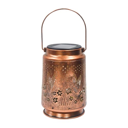 Solcole Of The Solar Garten | Helle Farbdekorationen In Form Einer Kolibri Zelt, Vintage Dekoration Landschaft Außenbeleuchtung Lampe Wandern von ycezw