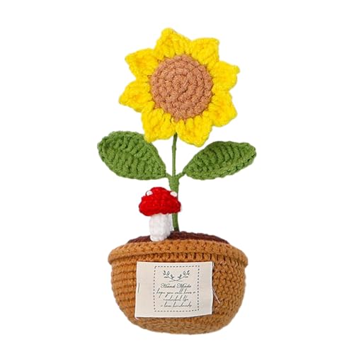Sonnenblumenhaken, Gestrickt, Künstliche Büro-Stick-Blume | Künstliches Stricken Zum Stricken Von Hand, Für Innenausstattung, Büro-Büros, Auto-Panel Sonnenblumenhaken, Gestrickt, Künstliche Büro-Stick-Blume | Künstliches Stricken Zum Stricken Von Hand, Für Innenausstattung, Büro-Büros, Auto-Panel von ycezw