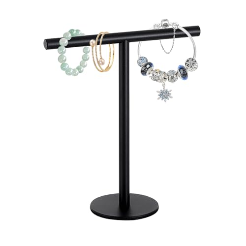 Stehende Handtuch | Edelstahl-Rack T-Form Organizer Ständer | Freistehende Handtuchhalter mit Anti-Rutsch-Basis und modernem Design Badezimmer Eitelkeit Arbeitsplatten für Handtücher und von ycezw