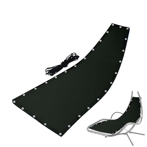 Swing Stuhl Ersatz Stoff - schwere Hängematte Tuch, haltbares starkes Material | Terrassenmöbel Abdeckung Hängematten mit wetterfestem Design eignet sich für Innen Garten Hinterhof von ycezw