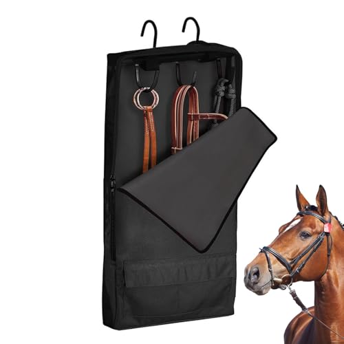 Tragetasche für Pferdeausrüstung, Tasche für Pferdegeschirr - Aufbewahrungsbeutel für LICOU -Flansch | Robuste Aufbewahrungstasche für Pferdehame, für Hawls, Reiterstoff, Stände von ycezw