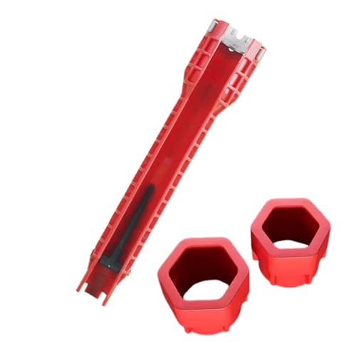 Unter Sink Wrench - Unter-Sink -Werkzeug, langlebige Metallrohrschlüssel | Heavy-Duty ergonomischer Kran-Installationsschlüssel, geschlitztes Design Mehrzweck-rutschfeste Mutterschlüssel für Unter Sink Wrench - Unter-Sink -Werkzeug, langlebige Metallrohrschlüssel | Heavy-Duty ergonomischer Kran-Installationsschlüssel, geschlitztes Design Mehrzweck-rutschfeste Mutterschlüssel für von ycezw