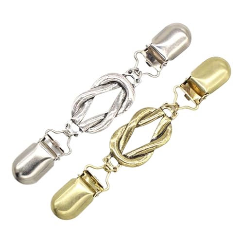 Vintage-Cardigan-Verschlüsse – Modische Taillenclips, Schicke Hemdverschlusspins | Premium-Styling-Werkzeug Mit Eleganter Brosche, Bekleidungsverstärker Für Röcke von ycezw