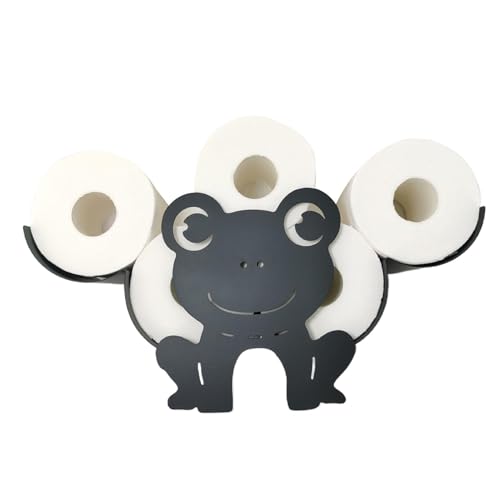 Wandmontierter Toilettenpapierhalter, Wandmontierter Aufbewahrungsständer für Seidenpapier, Moderner Lagerständer für Rollpapier, Niedliche Tierform Wandmontierte Toilettenpapieraufbewahrung, von ycezw