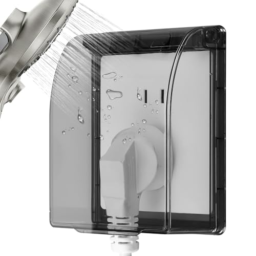 Wasserdichte Abdeckung - Wasserdichte Steckdose Abdeckung, spritzwassergeschützte Steckdosenabdeckung | Stick- wasserdichte Steckdose Abdeckung, Sicherheitsstaubdichter Steckdosenabdeckung für Wasserdichte Abdeckung - Wasserdichte Steckdose Abdeckung, spritzwassergeschützte Steckdosenabdeckung | Stick- wasserdichte Steckdose Abdeckung, Sicherheitsstaubdichter Steckdosenabdeckung für von ycezw