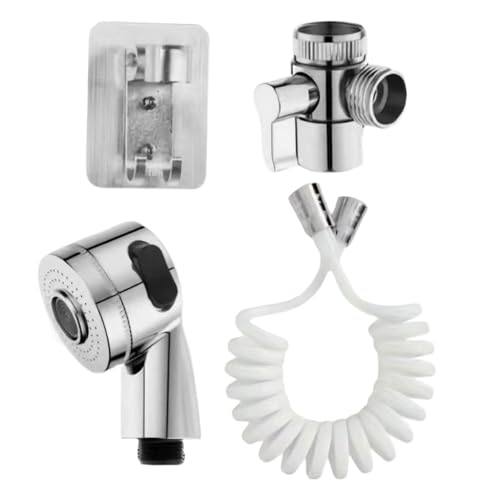Wasserhahn Duschaufsatz – Handbrause Spüle, Schlauchadapter Set | Drehbares Wassersystem Mit Einfachem Einbau, Ideale Waschlösung Für Wäscherei Haustierbad Wasserhahn Duschaufsatz – Handbrause Spüle, Schlauchadapter Set | Drehbares Wassersystem Mit Einfachem Einbau, Ideale Waschlösung Für Wäscherei Haustierbad von ycezw