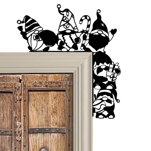 Weihnachten Türecke, Weihnachten Tür Eckdekorationen, Türrahmen Topper Dekorationen, Blechschild Dekorationen für Zuhause, lustige Haushüter schaffen Weihnachten Türecke, Weihnachten Tür Eckdekorationen, Türrahmen Topper Dekorationen, Blechschild Dekorationen für Zuhause, lustige Haushüter schaffen von ycezw