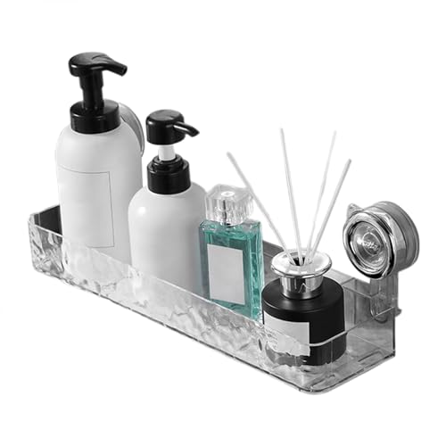ycezw Aufbewahrungsregal mit Saugnapf, wasserdichtes, kein Bohren, platzsparend, Stabiler Korb für die Aufbewahrung, Zuhause, Shampoo, Organisation, Conditioner, Tasse, Seife, Handtuch ycezw Aufbewahrungsregal mit Saugnapf, wasserdichtes, kein Bohren, platzsparend, Stabiler Korb für die Aufbewahrung, Zuhause, Shampoo, Organisation, Conditioner, Tasse, Seife, Handtuch von ycezw