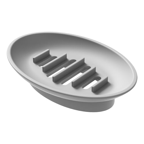 ycezw Badezimmer Seifenhalter, Seifenschüssel für Badezimmer Waschmittel, Drainage Seifenschalenhalter Tray, Silikon selbstentwässernde Aufbewahrungsbox, kleiner Aufbewahrungsbehälter ycezw Badezimmer Seifenhalter, Seifenschüssel für Badezimmer Waschmittel, Drainage Seifenschalenhalter Tray, Silikon selbstentwässernde Aufbewahrungsbox, kleiner Aufbewahrungsbehälter von ycezw