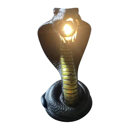 ycezw Beängstigende Schlange Nachtlicht | Halloween USB-Tischlampe Horror-Nachtlicht,Dekorative Beleuchtung Nachttischlampe für Studium, Büro Und ycezw Beängstigende Schlange Nachtlicht | Halloween USB-Tischlampe Horror-Nachtlicht,Dekorative Beleuchtung Nachttischlampe für Studium, Büro Und von ycezw