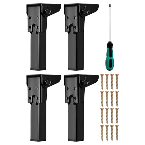 ycezw Couchtischbein,4 Beine Computertisch Beine | Möbel Füße mit Gummi-Bodenbelag für Stuhlschränke Bett Nachttisch Schreibtisch und Kommode ycezw Couchtischbein,4 Beine Computertisch Beine | Möbel Füße mit Gummi-Bodenbelag für Stuhlschränke Bett Nachttisch Schreibtisch und Kommode von ycezw