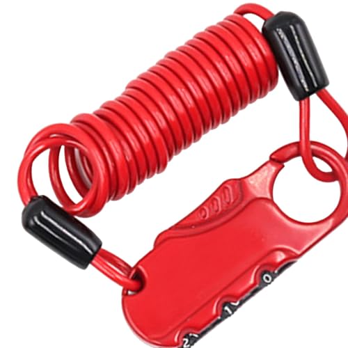 ycezw Draht-Kombinationsschloss, Motorrad Diebstahlschutz | Sicherheitskombination Passwortschloss | Komplexe Kombinationsschloss Sicherheitsschloss für Motorräder, Elektromotorräder, Mopeds und ycezw Draht-Kombinationsschloss, Motorrad Diebstahlschutz | Sicherheitskombination Passwortschloss | Komplexe Kombinationsschloss Sicherheitsschloss für Motorräder, Elektromotorräder, Mopeds und von ycezw