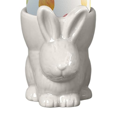 ycezw Eierbecher aus Porzellan, Eierbecher für weich gekochte Eier | Eierstättenhalter für Osterhasen in Porzellan | Niedliche stabile Vintage Eierbecher für Frühlingshauspartys Dekoration Favoriten ycezw Eierbecher aus Porzellan, Eierbecher für weich gekochte Eier | Eierstättenhalter für Osterhasen in Porzellan | Niedliche stabile Vintage Eierbecher für Frühlingshauspartys Dekoration Favoriten von ycezw