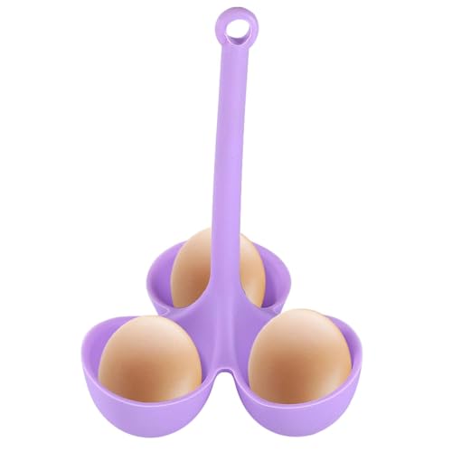 ycezw Eierdampferhalter, Hochtemperaturbeständiger Eierkocher aus Silikon - Eierregal mit 3 Gittern, Küchengeschirr, Esszimmerwerkzeug zum Kochen und Pochieren von Eiern ycezw Eierdampferhalter, Hochtemperaturbeständiger Eierkocher aus Silikon - Eierregal mit 3 Gittern, Küchengeschirr, Esszimmerwerkzeug zum Kochen und Pochieren von Eiern von ycezw