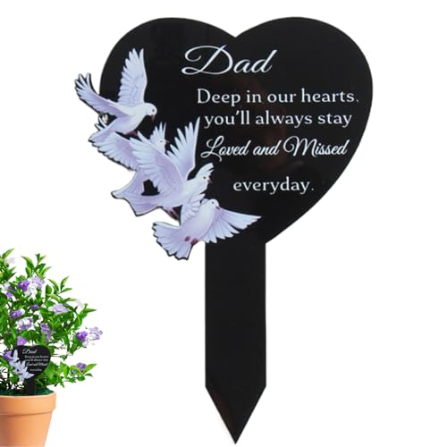 ycezw Gedenktafeln Für Gräber | Metallgrabmarker Und Gedenkstätten Für Friedhof - Schwarz Wasserdicht Grabzeichen für Menschen – Muttertag & Geburtstag ycezw Gedenktafeln Für Gräber | Metallgrabmarker Und Gedenkstätten Für Friedhof - Schwarz Wasserdicht Grabzeichen für Menschen – Muttertag & Geburtstag von ycezw