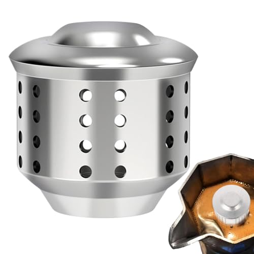 ycezw Kaffeemaschine Spritzschutz, spritzwassergeschützte Abdeckung - Tragbare Kaffeemaschine | Spritzwassergeschützter Deckel, Professionelle Espressoventil für Kochfeld für Kaffeeliebhaber von ycezw