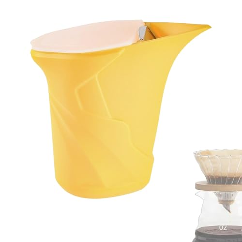 ycezw Kleine Perkolator Kaffeekanne, tragbare Kaffeekanne, Handgebraute Tasse Perkolator Dreigeschwindigkeitsmodus Topf, Gießkanne Topf, Ergonomische Teekanne Kaffeemaschine für Outdoor-Camping von ycezw