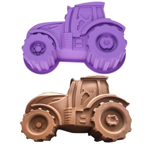 ycezw Kuchenformen zum Backen,Silikon-Kuchenformen zum Backen - Traktorform Wiederverwendbare Kuchenformen | Backwerkzeuge für 3D-Silikon-Katformen, für Schokoladenbonbons Kuchen ycezw Kuchenformen zum Backen,Silikon-Kuchenformen zum Backen - Traktorform Wiederverwendbare Kuchenformen | Backwerkzeuge für 3D-Silikon-Katformen, für Schokoladenbonbons Kuchen von ycezw