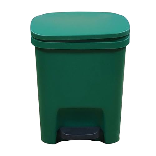 ycezw Küchenmülleimer, schmaler Mülleimer, rechteckiger Abfalleimer mit Soft-Close-Pedal, schlanker Stufenabfalleimer, effizientes Design ycezw Küchenmülleimer, schmaler Mülleimer, rechteckiger Abfalleimer mit Soft-Close-Pedal, schlanker Stufenabfalleimer, effizientes Design von ycezw
