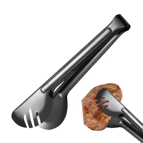 ycezw Küchenstange zum Kochen,Zangen aus Edelstahl | Grillzange Toastzange Anti-Verbrühung Clip Schere - Anti-Rutsch-Kochstange, Mattierzange für Brot, Nudeln, Grillgrillen ycezw Küchenstange zum Kochen,Zangen aus Edelstahl | Grillzange Toastzange Anti-Verbrühung Clip Schere - Anti-Rutsch-Kochstange, Mattierzange für Brot, Nudeln, Grillgrillen von ycezw