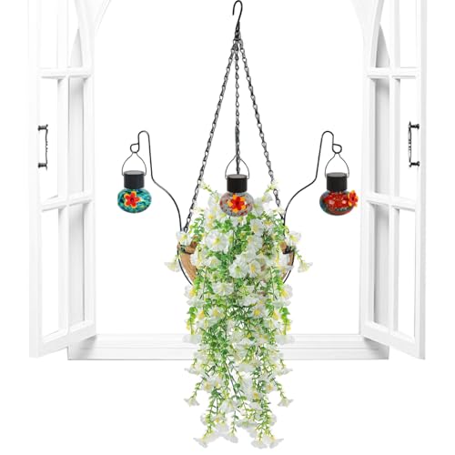 ycezw Künstliche Blumen Für Draussen,Bunte Gartenblumen Mit Vogelhäuschen | Künstliche Pflanzen Grüne Für Wand Terrasse Frühling Herbst Gazebo Garten ycezw Künstliche Blumen Für Draussen,Bunte Gartenblumen Mit Vogelhäuschen | Künstliche Pflanzen Grüne Für Wand Terrasse Frühling Herbst Gazebo Garten von ycezw