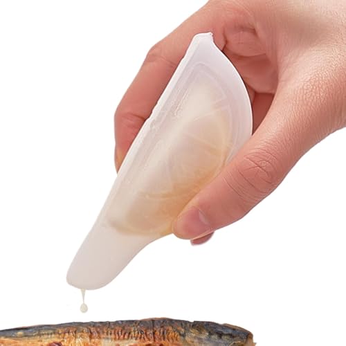 ycezw Lime Squeezer, Entsafter Handbuch, Silikon Hand Orange Entsafter, Limette Zitrone Squeezer Hand Zitrone Squeezer für Zitrusorangenfrüchte für Barzubehör von ycezw