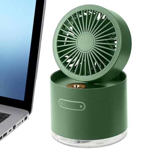 ycezw Mini Ventilator mit Wassernebel - Ventilator einstellbar mit Licht - Reiseventilator, persönlicher Schreibtischventilator, Mini Ventilator, abnehmbarer Tischventilator, Ventilator ycezw Mini Ventilator mit Wassernebel - Ventilator einstellbar mit Licht - Reiseventilator, persönlicher Schreibtischventilator, Mini Ventilator, abnehmbarer Tischventilator, Ventilator von ycezw