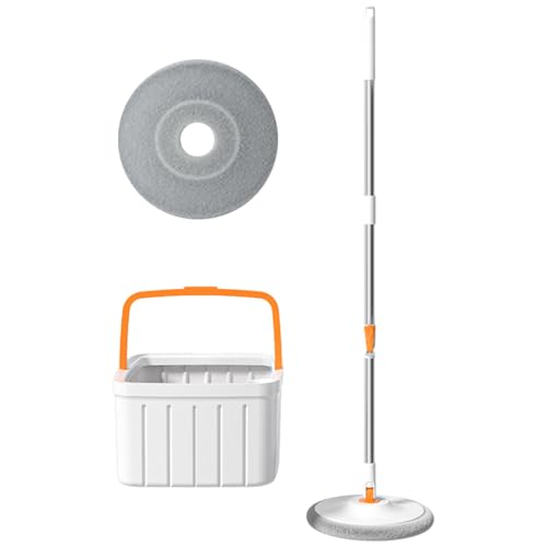 ycezw Mopp mit, Mopp Set mit Wringer - MOP -Set für Bodenreinigung mit WRINGER - 2 Fächer Fliesen Dachwischsystem für Bad Garage ycezw Mopp mit, Mopp Set mit Wringer - MOP -Set für Bodenreinigung mit WRINGER - 2 Fächer Fliesen Dachwischsystem für Bad Garage von ycezw