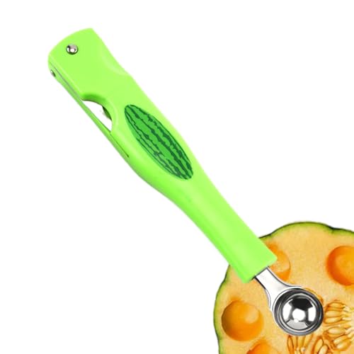 ycezw Obstlöffel, Wassermelonenschneider und Obstschneider, tragbares Werkzeug für Desserts, Salate, Küche, Haus, Abendessen, Restaurant ycezw Obstlöffel, Wassermelonenschneider und Obstschneider, tragbares Werkzeug für Desserts, Salate, Küche, Haus, Abendessen, Restaurant von ycezw