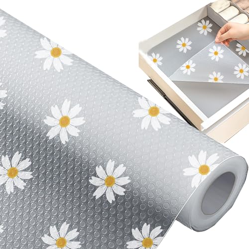 ycezw Regalfutter Schrankfutter, Anti-Rutsch-Regalfutter - Schubladenfutter Wasserdichtes Design ohne Verziehen - Anti-Kratzer Schrank Futter Anti-Rutsch-für Regale Schubladen Schränke ycezw Regalfutter Schrankfutter, Anti-Rutsch-Regalfutter - Schubladenfutter Wasserdichtes Design ohne Verziehen - Anti-Kratzer Schrank Futter Anti-Rutsch-für Regale Schubladen Schränke von ycezw