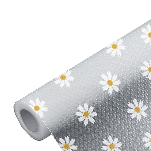 ycezw Regalfutter für Küchenschränke,Regalfutter Schrankfutter - Wasserdichte Regalfutter Schubladenfutter,Anti-Kratzer Schrank Futter Anti-Rutsch-für Regale Schubladen Schränke von ycezw
