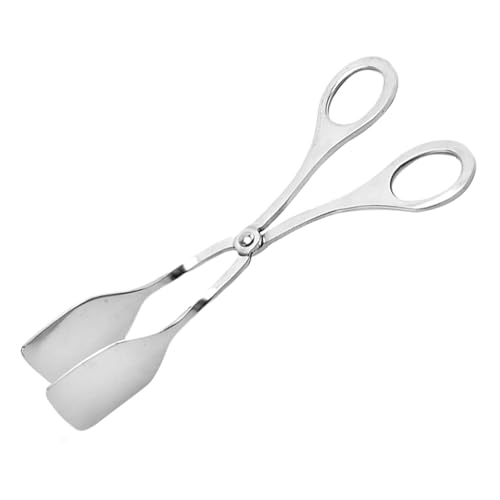 ycezw Salatstange,Saxtange - Kleine Servierstange Mehrzweck-Buffet,Servierstange, Edelstahl-Schere Form Toaster Algen für Kuchen, Salate, Zuhause, Restaurant ycezw Salatstange,Saxtange - Kleine Servierstange Mehrzweck-Buffet,Servierstange, Edelstahl-Schere Form Toaster Algen für Kuchen, Salate, Zuhause, Restaurant von ycezw