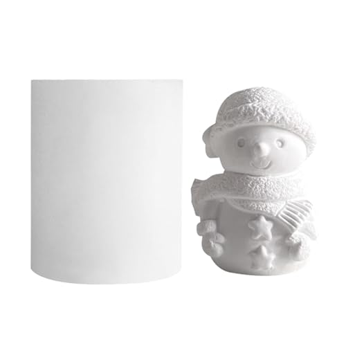 ycezw Schneemann-Silikonform zur Kerzenherstellung, Schneemann-Kerzenform, Silikonform für Weihnachtskerzen | Silikonformen zum Gießen von Weihnachtsharz ycezw Schneemann-Silikonform zur Kerzenherstellung, Schneemann-Kerzenform, Silikonform für Weihnachtskerzen | Silikonformen zum Gießen von Weihnachtsharz von ycezw