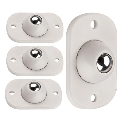 ycezw Schwenkrollen,Selbstklebende Gliederräder | Selbstklebende Drehräder Räder,Selbstklebende kleine Riemenscheibe Drehräder für Blumengetriebe, Küche, Schlafzimmer, Bad, Wohnzimmer von ycezw