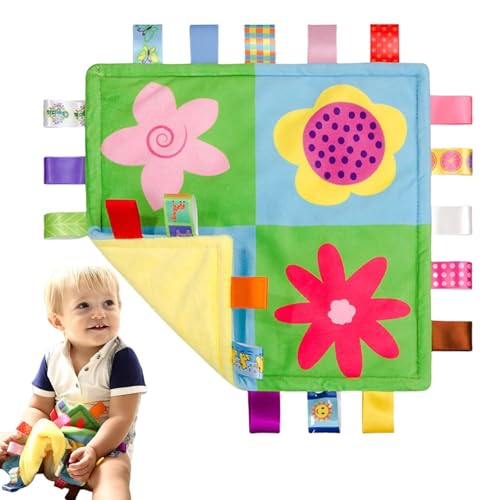 ycezw Sicherheitsdecke mit Tags,Decke beruhigendes Spielzeug - Mehrzweck-Cartoon Comfort Filz - Portable niedliche beruhigende Handtuch, weiches beruhigendes Handtuch für zu Hause, Reisen ycezw Sicherheitsdecke mit Tags,Decke beruhigendes Spielzeug - Mehrzweck-Cartoon Comfort Filz - Portable niedliche beruhigende Handtuch, weiches beruhigendes Handtuch für zu Hause, Reisen von ycezw