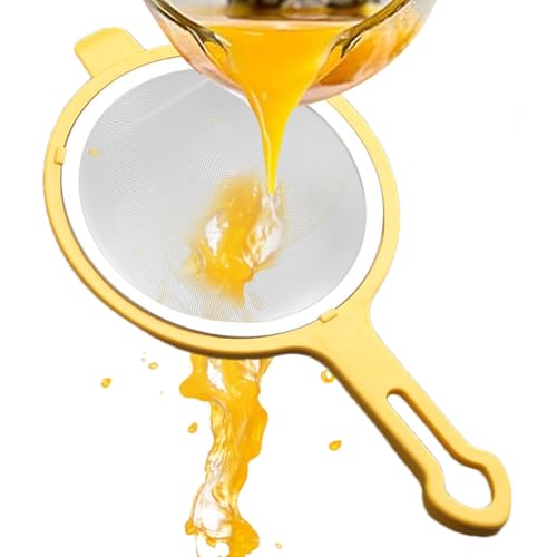 ycezw Sieb für Küche, Seifensieb | Feinmaschigen Edelstahl Sieb Sieb Sieb Pasta Seibe - Saft lose Tesil, Metall kleine Sieblöffel, platzsparende Sieb für Cafés, Heimgebrauch ycezw Sieb für Küche, Seifensieb | Feinmaschigen Edelstahl Sieb Sieb Sieb Pasta Seibe - Saft lose Tesil, Metall kleine Sieblöffel, platzsparende Sieb für Cafés, Heimgebrauch von ycezw